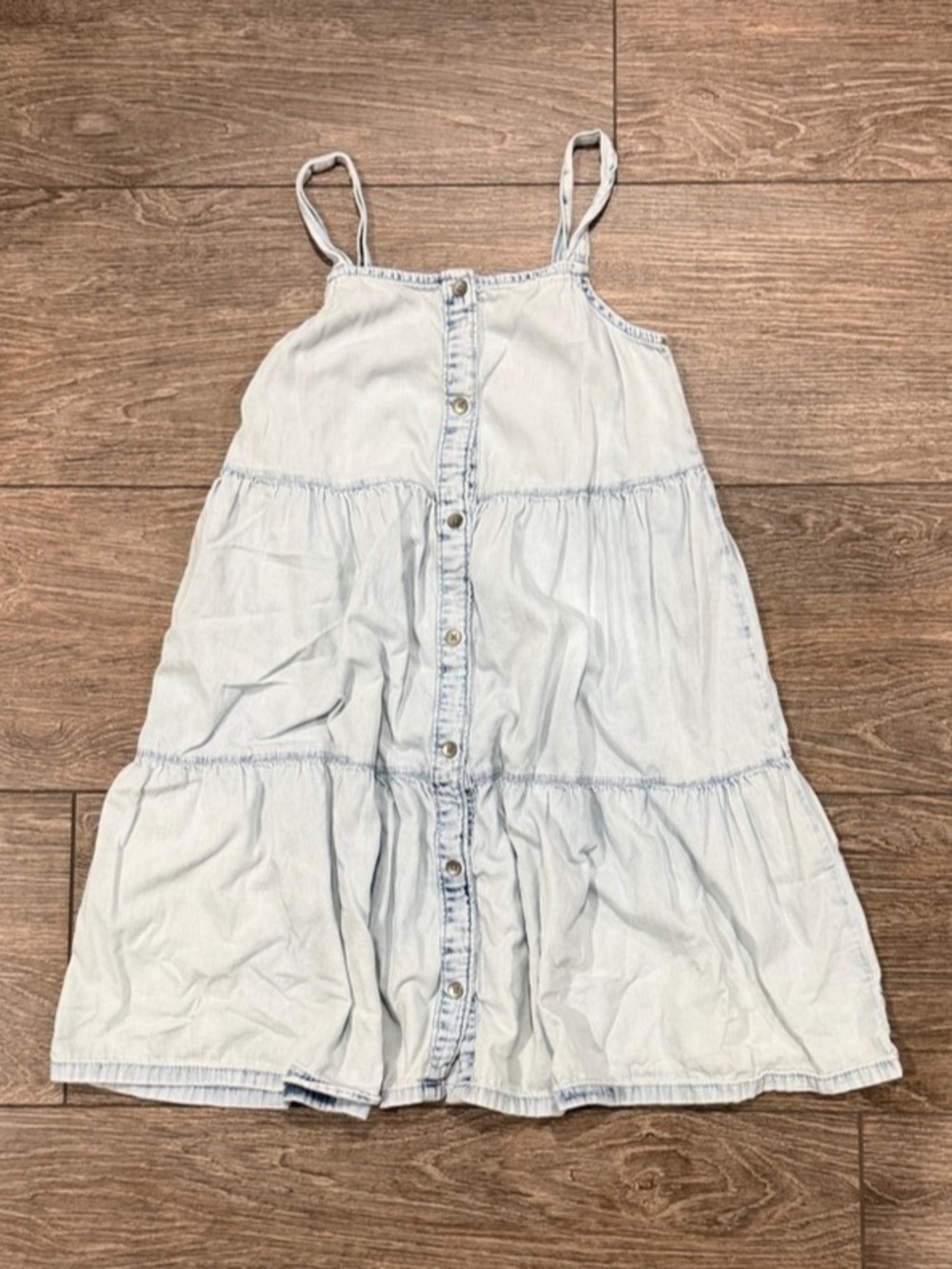 GAP Girls Chambray Denim Dress Size M (8)